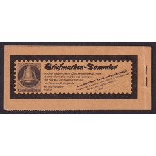 ALEMANIA OCCIDENTAL 1958 CARNET COMPLETO DE ESTAMPILLAS NUEVAS MINT MICHEL 4y 90 €